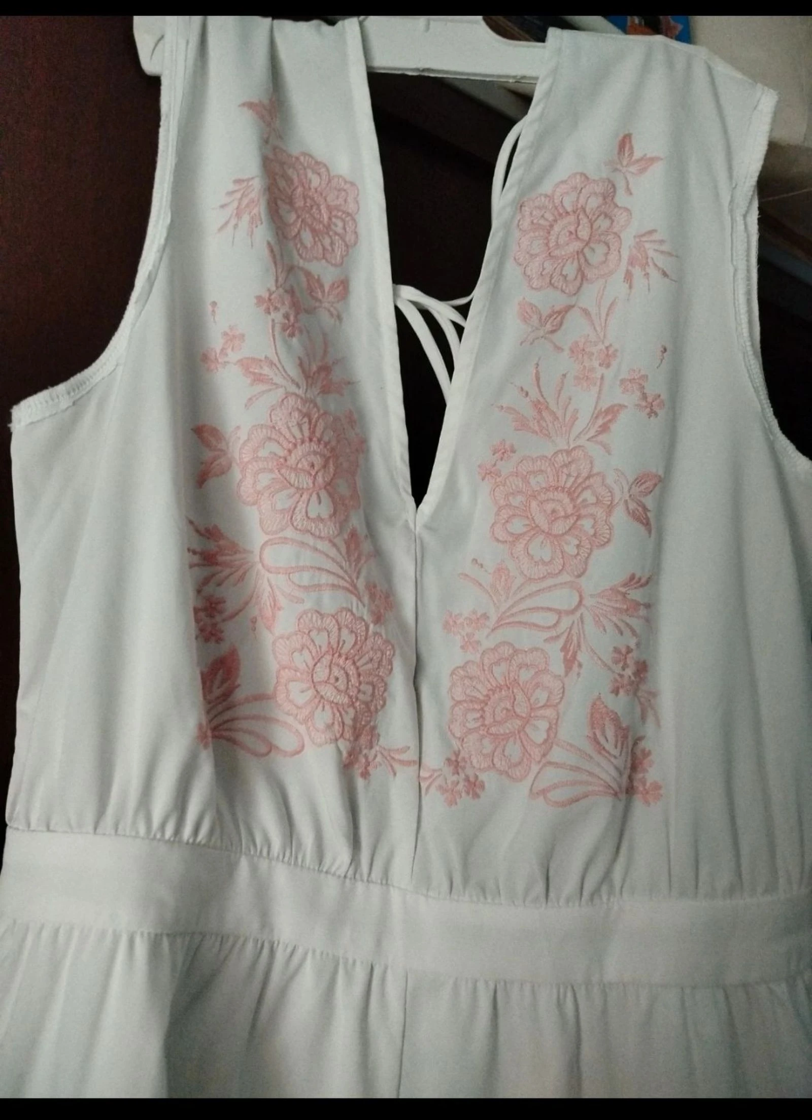 Mono pantalón blanco  – photo 3